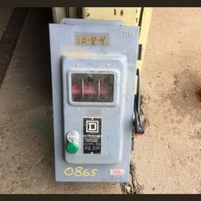 100 Amp. Square D, Non-Fusible Disconnect Switch, 600 VAC