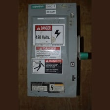30 Amp. Siemens, Fusible Disconnect Switch, 600 Volts