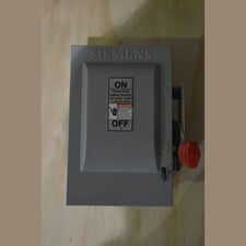 30 Amp. Siemens, Non-Fusible Disconnect Switch