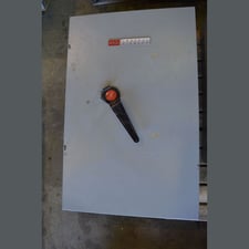 400 Amp. Federal Pioneer, Disconnect Switch, 240 Volts, 3 phase