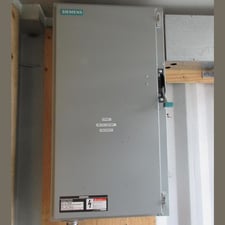 400 Amp. Siemens, Fusible Disconnect Switch, 600 VAC (2 available)