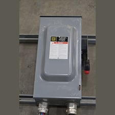 60 Amp. Square D, Fusible Disconnect Switch