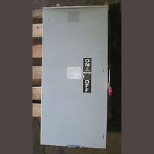 600 Amp. General Electric, Fusible Disconnect Switch, 600 VAC