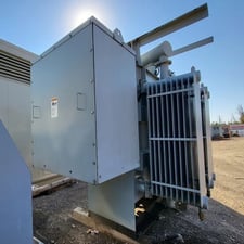 1500 KVA 4160 Primary, 600/346 Secondary, General Electric Prolec, Liquid-Filled Transformer, 3 phase, 2009