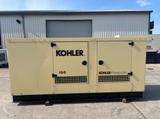 100 KW Kohler #KG100, Natural Gas Generator Set, 277/480 Volts, 1800 RPM, circuit breaker, 1PH/3PH, 2024
