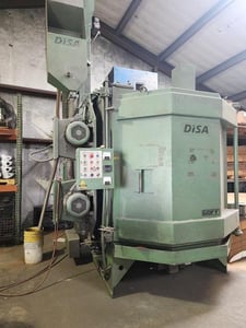 Goff #60TB, Table Blast Machine, (2) 10 HP blast wheels, 2003