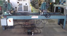 12" Pistorius #DC12P, Double Miter Chop Saw, Pneumatic Downfeed, 3 HP