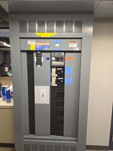 1000 Amp. Square D I-Line, panelboard, 208Y/120 Volts, 3 phase, 4 wire, PowerPact PG 1000 main breaker