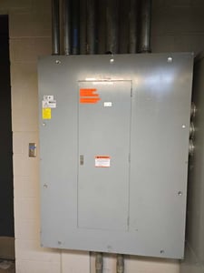 1200 Amp. Westinghouse PRL1, panelboard, 120/208 Volts, 3 phase, 4 wire, NC-frame main breaker