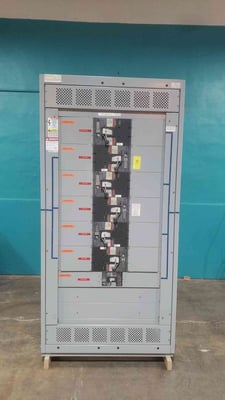 4000 Amps, General Electric Spectra Series, switchboard section, 480Y/277 Volts, 3 phase, 4 wire, (6) 800A &