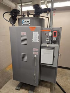 180 kW Cemline #WB120EHB180, electric hot water boiler, 120 gallon, 480 V., 3 phase