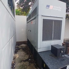 180 KW MTU, diesel generator, John Deere 6068 engine, 277 hours, 2012