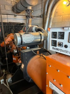 250 KW Generac #SD0250, diesel generator, 8.7L turbo engine, 3 phase, 726 hours