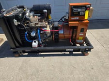 30 KW Generac, diesel generator, John Deere 4024 engine, 398 hours, 2007