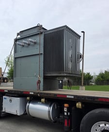 3750 KVA 34500 Primary, 480Y/277 Secondary, Square D, unit substation transformer, oil filled, 2006