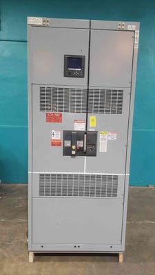 4000 Amps, General Electric Spectra Series, indoor switchgear, main section, 480 Volts, 3 phase