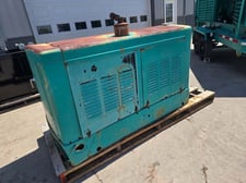45 KW Onan, LP gas generator, Ford 4.9L engine, enclosed, 1 phase, 988 hours, 1989