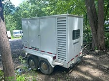 50 KW Kohler #50RZ, natural gas/LP generator, Ford engine, trailer mounted, 1 & 3 phase