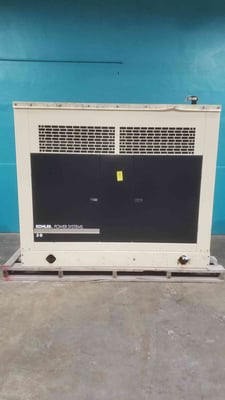 50 KW Kohler #50RZGB, natural gas/LP standby generator, 1229 hours