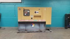 60 KW Caterpillar Olympian #D60P4S, diesel generator, enclosed, single phase, 120/240 Volts, 532 hours