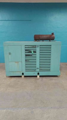 80 KW Cummins Onan #80ENAD, natural gas/LP generator, 1 & 3 phase, 370 hours