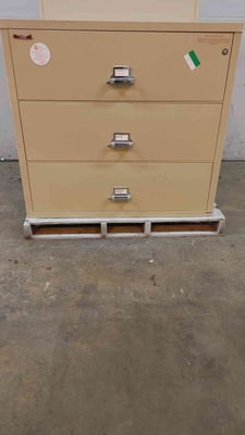 FireKing, 45" 3-tier fireproof filing cabinet, new keys & cylinder included (3 available)