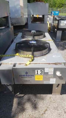 Liebert #MCM080E8ADG533, air cooled condenser, 2 fans, 460 V., 3 phase