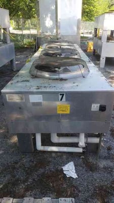 Liebert #TCDV415-A, air cooled condenser, 4 fans, VFD, 460 V., 3 phase (2 available)