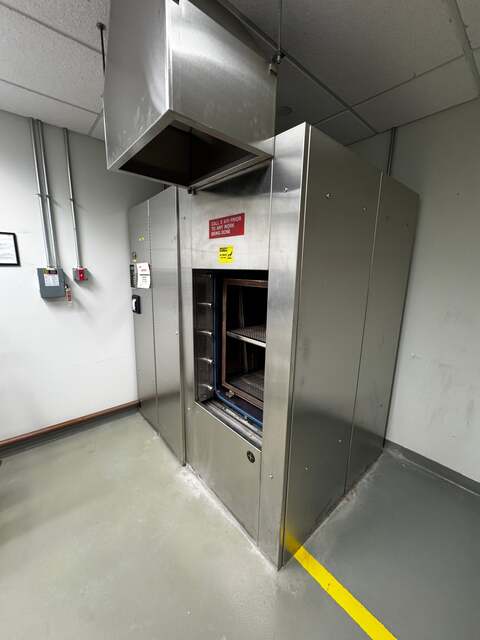 Primus #PSS5-C-MSS, steam sterilizer, stainless steel jacket, 45 psi, 2007
