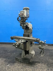 Bridgeport, vertical milling machine, 9" x 42" table, 2 HP, 1425 RPM, 400 V.