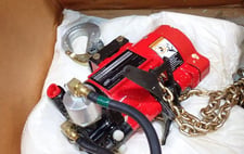 Ingersoll-Rand #7756E-2K15-K108, industrial air chain hoist, 90 psig