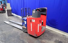 6000 lb. Raymond #8900, electric rider pallet jack, 9" x 96" forks, 5" lift height