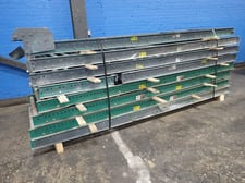 31" wide x 10' long Automated Conveyor Systems, roller conveyor (2 available)