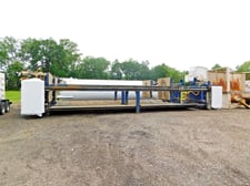 59" Siemens #1500N32-128-250SYLC, J-press, 1500mm / 104 plate filter press, 200/250 cu.ft.