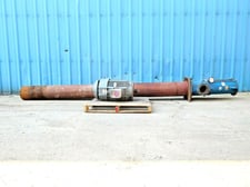 400 GPM @ 450' TDH, Worthington #12L40-7 STG, canned vertical turbine pump with 75 HP motor