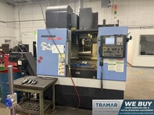 Daewoo Doosan #MV-3016L, CNC vertical machining center, 36.2" x 17.7" table, 12000 RPM, Cat 40, 20 HP, 30