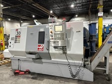 Haas #SL-30TB, 2-Axis CNC Lathe, 11" X, 34" Z, 30" swing, 16" turning diameter, 39" machining length, 15"