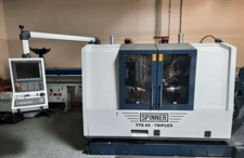 Spinner #TTS-65-Triplex, Multi-Axis CNC Lathe, 7.1" X, 1.77" Y, 27.7" Z, 8" chuck, sub spindle, Live Tooling