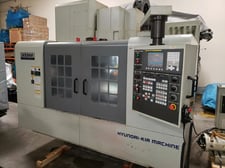 Hyundai Wia #VX500, CNC Vertical Machining Center, 41.7" X, 20.1" Y, 25" Z, 47.2" x 19.7" table, 25 HP