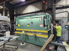 95 Ton, Betenbender #12-95T, press brake, 126-1/2" between housing, 8" throat, back gauge system, 2023
