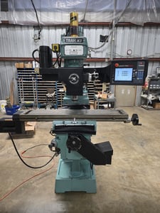 Southwestern Industries #Trak-K3SX-3, 3-Axis CNC Knee Mill, 10" x 50" table, 3 HP, 220 V.