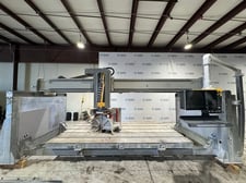 Omag #Digitale-5, CNC 5-Axis Bridge Saw, 141" x 78.7" table, stone cutting & milling center, 2024