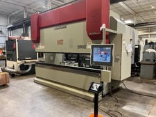 190 Ton, Accurpress #519012, CNC Press Brake, 12' overall, 8" stroke, 10" throat, 4-axis backgauge, 2011