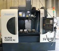 Johnford #SV-40P, Vertical CNC Machining Center, 4-Axis, 41" X, 20" Y, 24" Z, 10000 RPM, 24 automatic tool