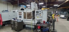 Milltronics #VM-24, Vertical CNC Machining Center, 24" X, 16" Y, 20" Z, CAT 40, 8000 RPM, 20 automatic tool