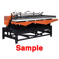 MBMM #ST0512, Shaker Gravity Concentrating Table, 5' x 12' table, 4,000-4,500 lbs./hour, 1 HP motor, 480 V.