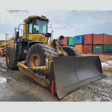 Komatsu WD600-3, Wheel Dozer, 485 HP, 2000 RPM, 3,414 engine hours, 2001