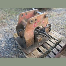 Hydraulic Quick Coupler, 30" x 24" base plate, quick connect hydraulics