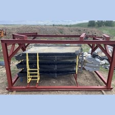 Deister #999, Triple Deck Concentrating Table, 6.9 TPH coarse, 10-16 GPM coarse, 3 HP motor, 230/460 Volt