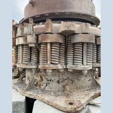 51.25" Symons, Cone Crushers, 280 TPH @ 1.5" discharge, lubricating oil pumps, 8.25" max. standard feed